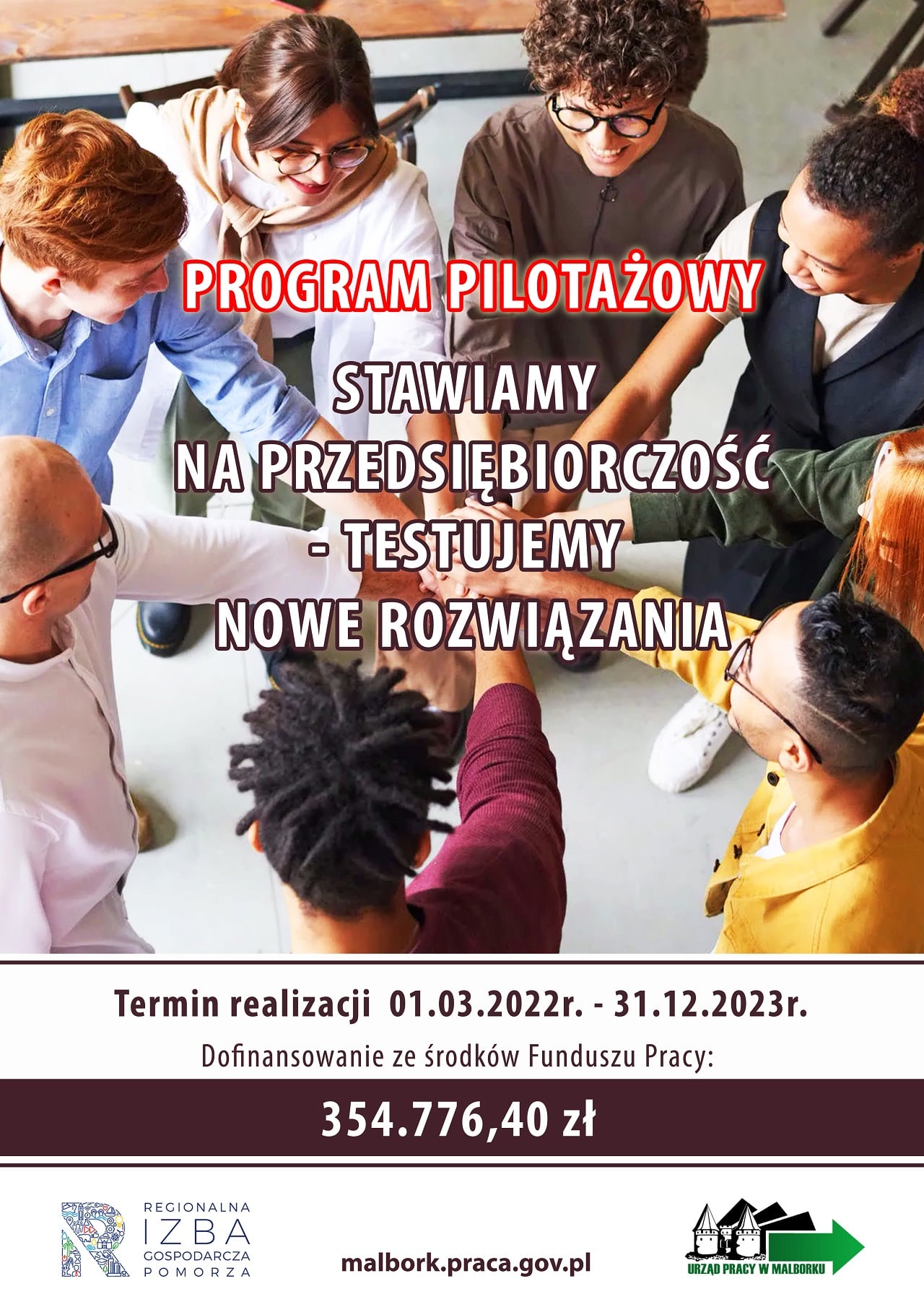 Program pilotażowy - Stawiam na przedsiębiorczość - testujemy nowe rozwiązania