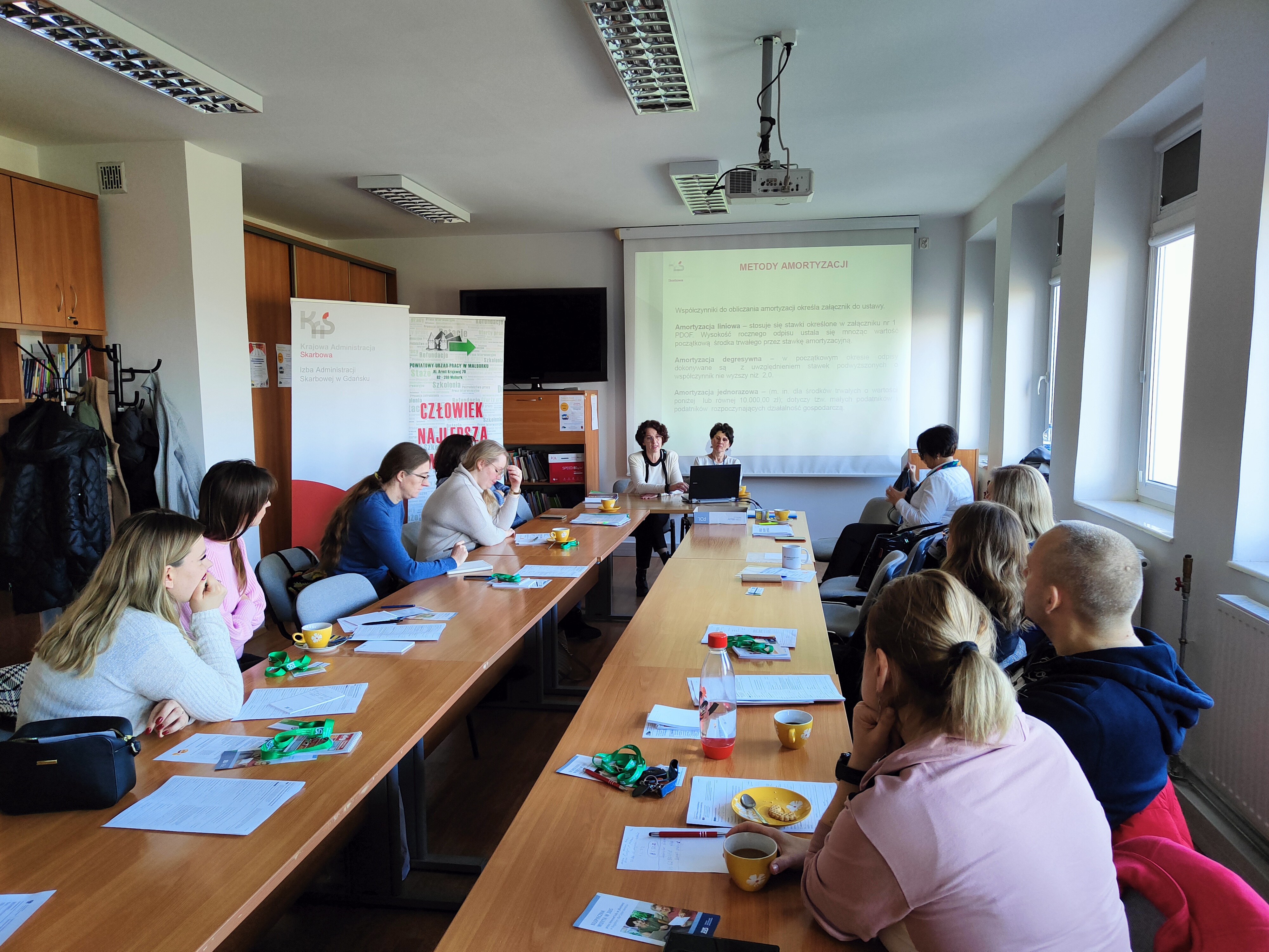 Zdjęcie ze spotkania dotyczącego form aktywizacji zawodowej dla obywateli Ukrainy