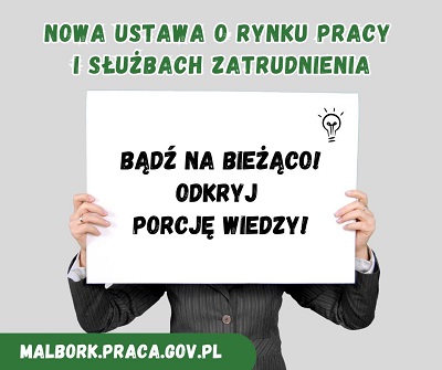 Zdjęcie artykułu Broszura informacyjna dla bezrobotnych i poszukujących pracy