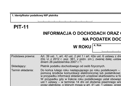 Zdjęcie artykułu Odbierz PIT-11 za 2024 rok